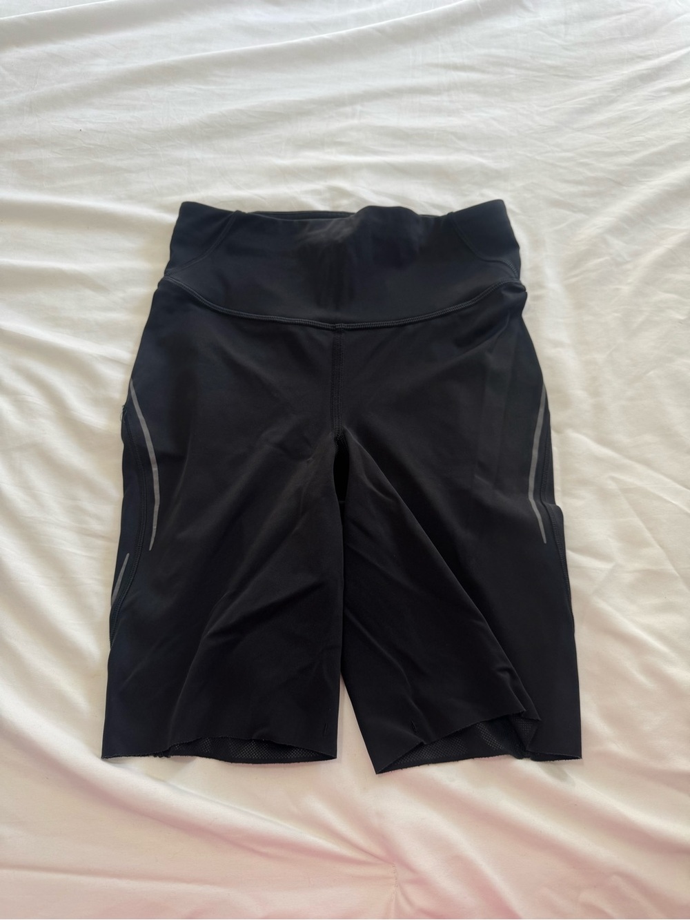 Lululemon Base Pace High-Rise Reflective Short 8" - Black
